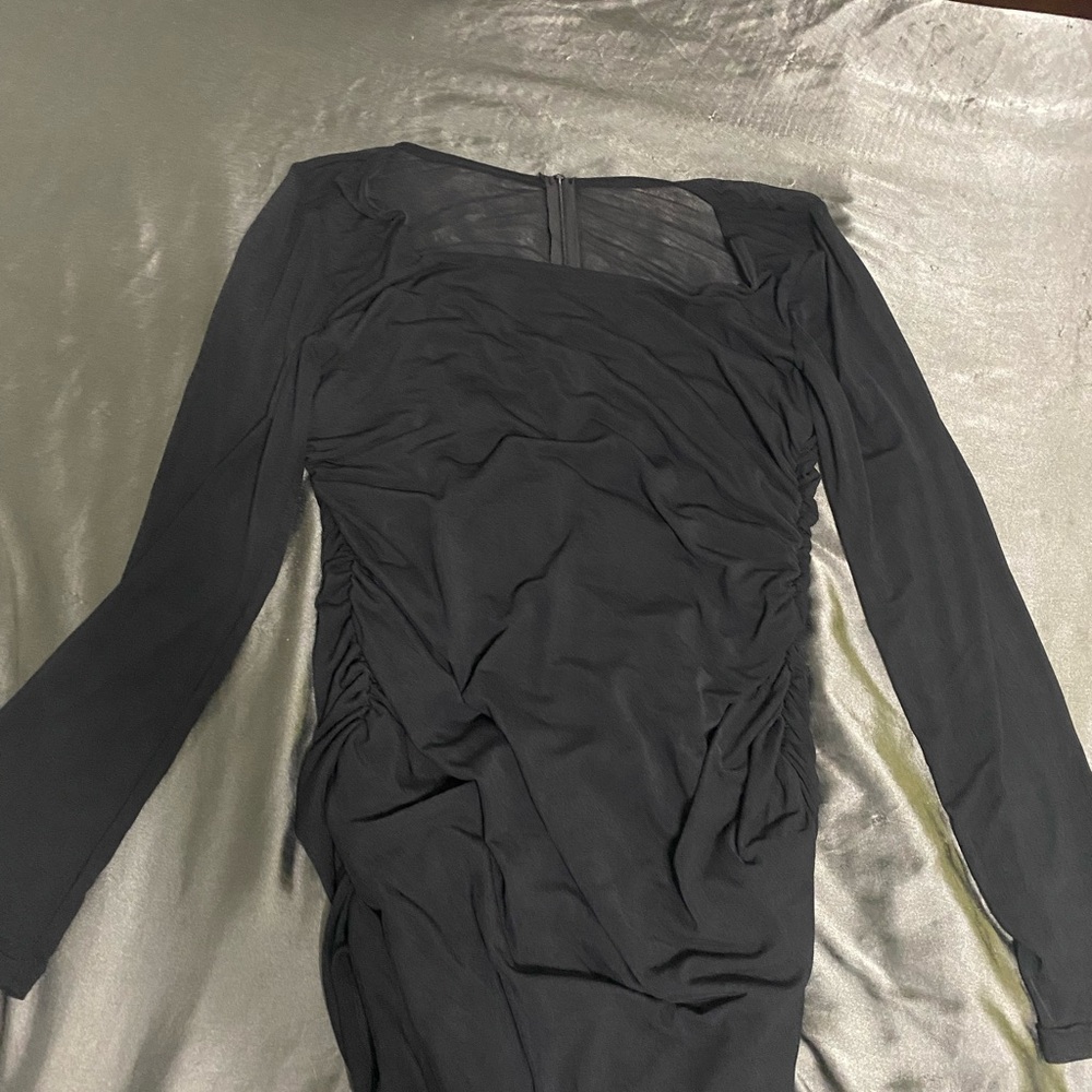 Amazon Black Long Sleeve Dress